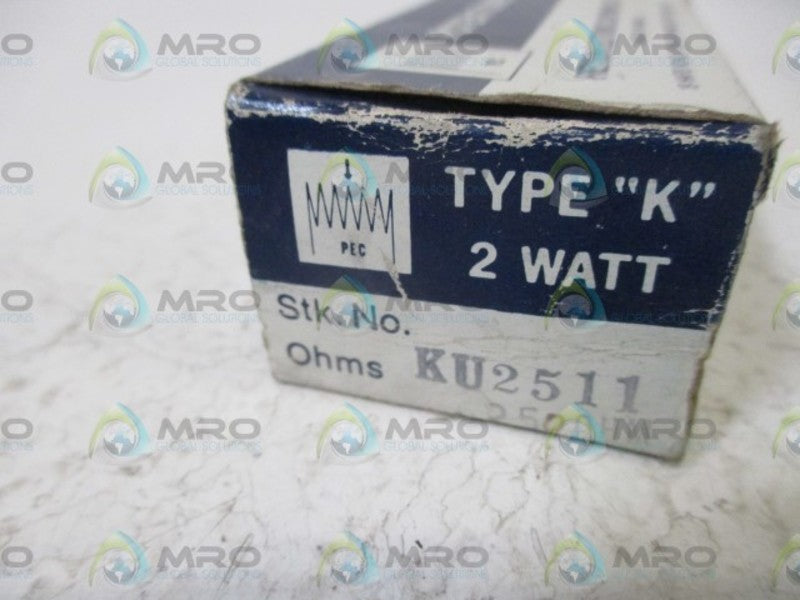 PRECISION ELECTRONICS KU2511 NSMP