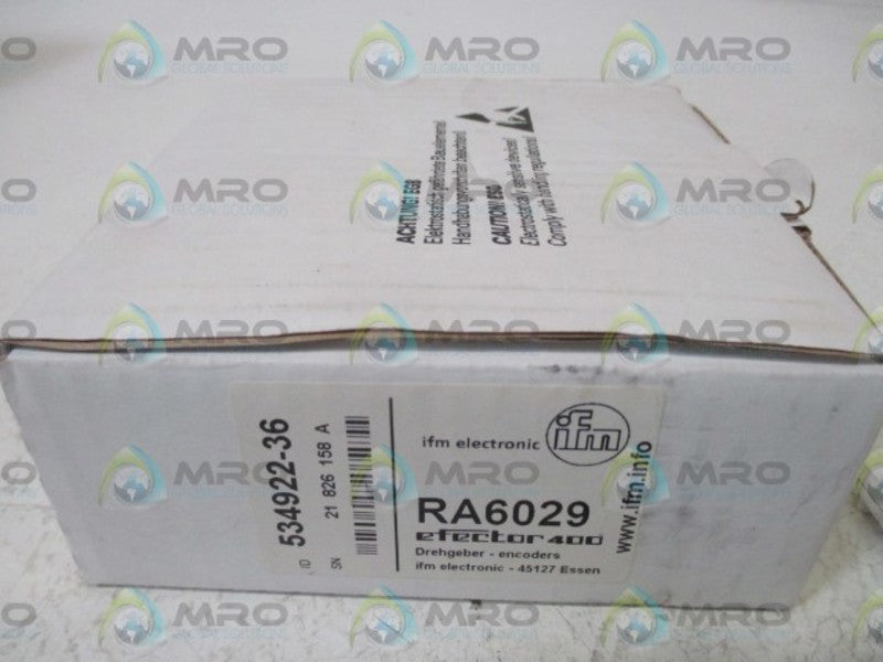 IFM EFECTOR RA6029 ENCODER  NSMP