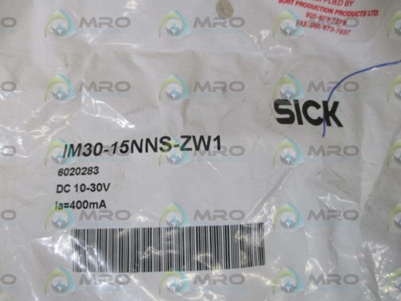 SICK IM30-15NNS-ZW1 PROXIMITY SENSOR  NSMP