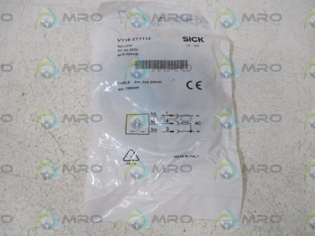 SICK VT18-2T1112 PROXIMITY SWITCH *NEW IN A FACTORY BAG*