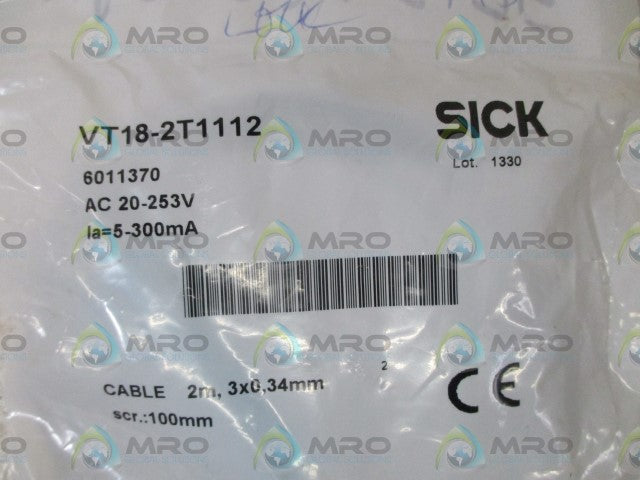 SICK VT18-2T1112 PROXIMITY SWITCH *NEW IN A FACTORY BAG*