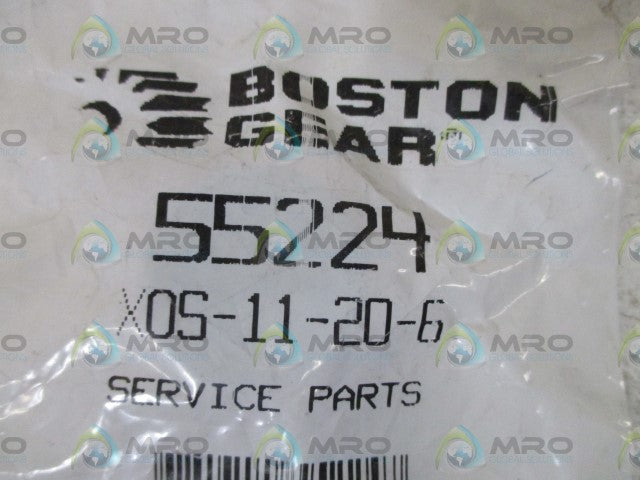 BOSTON GEAR 55224 X0S-11-20-6 SERVICE PART * NEW IN A FACTORY BAG *