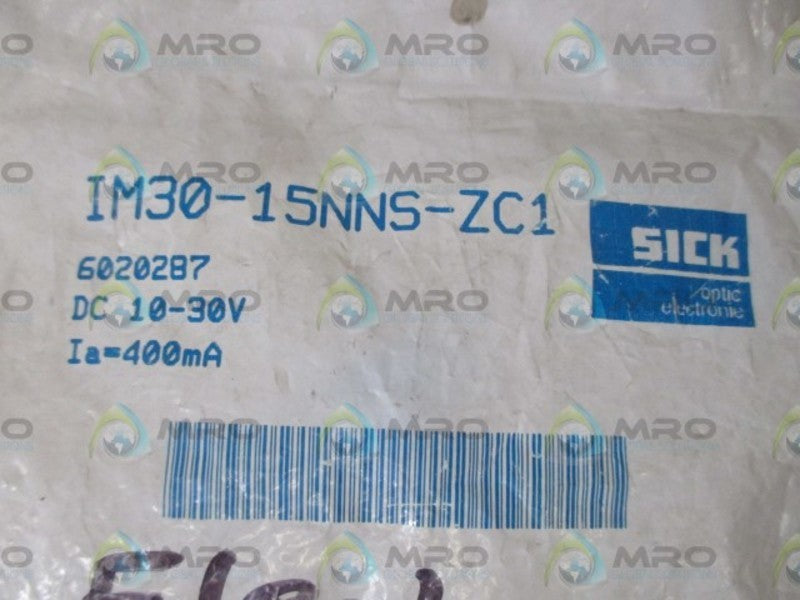 SICK IM30-15NNS-ZC1 PROXIMITY SENSOR * NEW IN A FACTORY BAG *