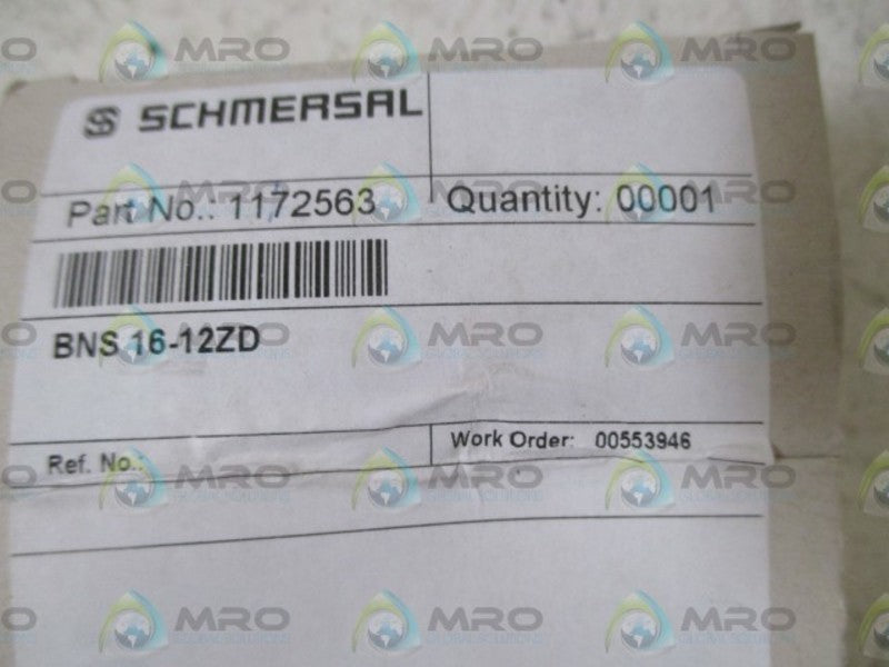 SCHMERSAL 1172563 BNS 16-12ZD MAGNET SENSOR * NEW IN A  BOX *