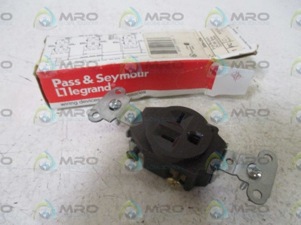 PASS & SEYMOUR 5851-CN SINGLE RECEPTACLE  NSMP