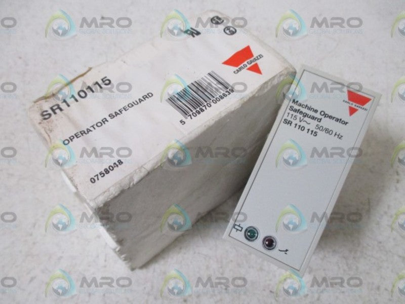 CARLO GAVAZZI SR110115 OPERATIR SAFEGAURD * NEW IN  A BOX *