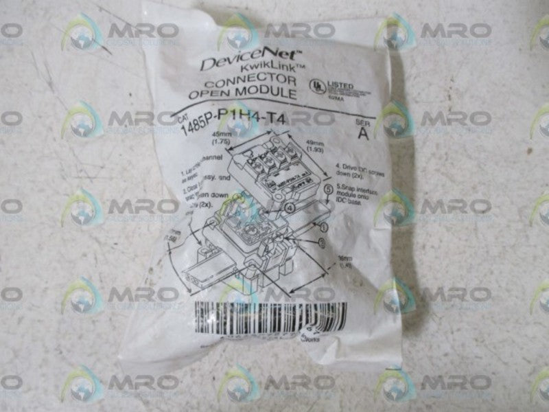 DEVICE NET 1485P-PIH4-T4 CONNECTOR OPEN MODULE * NEW IN A FACTORY BAG *