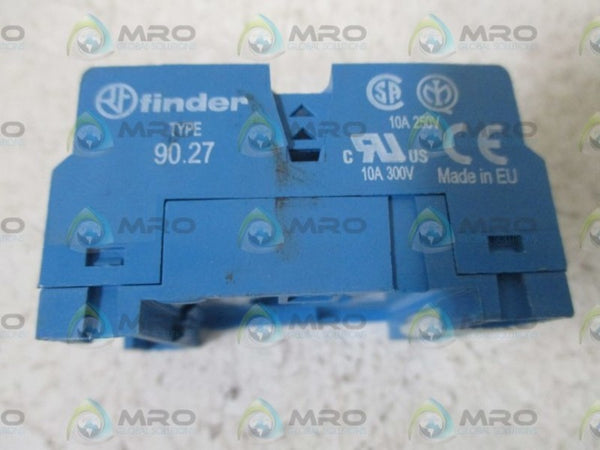 FINDER 90.27 RELAY SOCKET  NSNP