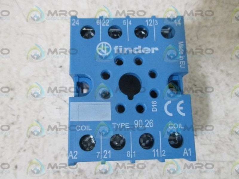 FINDER 90.26 RELAY SOCKET  NSNP