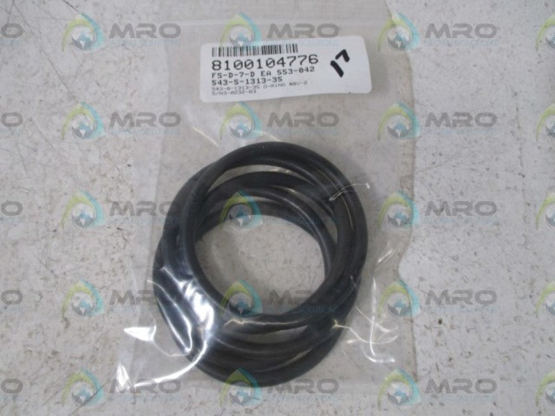 LOT OF 5 APV 543-8-1313-35 O-RING NSNP IN A BAG