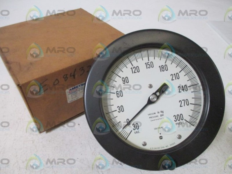 AMETEK 133551 GAUGE 30-0-300PSI  NSMP