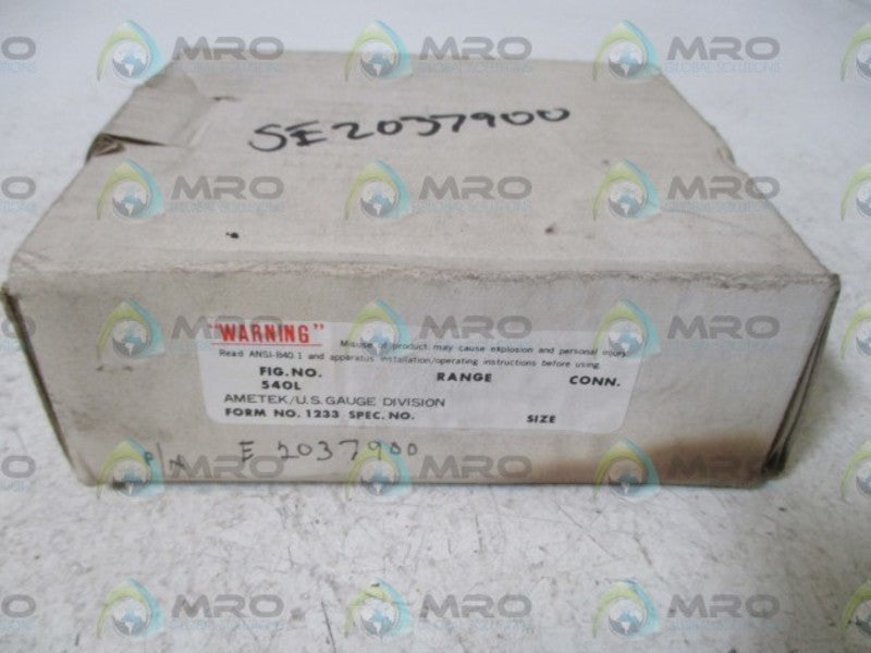 AMETEK 1233 GAUGE 30-0-30PSI  NSMP