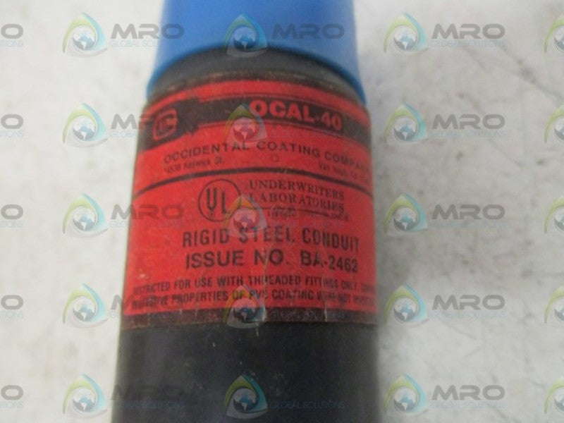 OCCIDENTAL COATING COMPANY BA-2462 RIDIG STEEL CONDUIT  UNMP