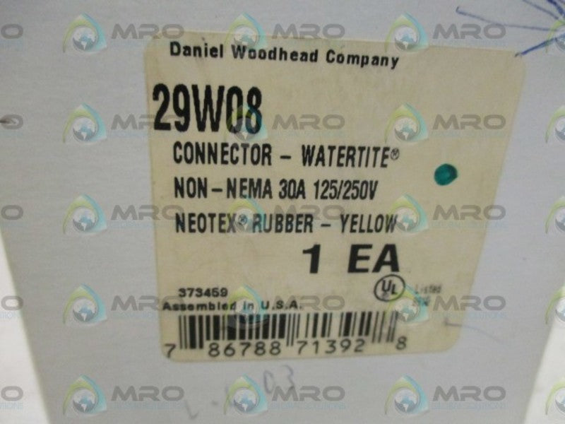 DANIEL WOODHEAD 29W08 CONNECTOR-WATERTITE  NSMP