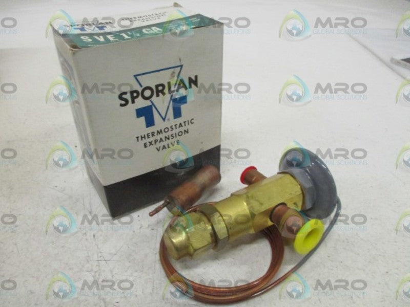 SPORLAN SVE 1 1/2 GA THERMOSTATIC EXPANSION VALVE  NSMP