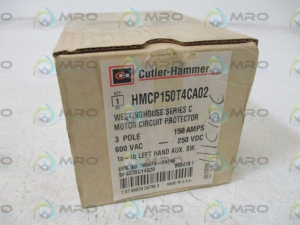 CUTLER HAMMER HMCP150T4CA02 CIRCUIT BREAKER  NSMP