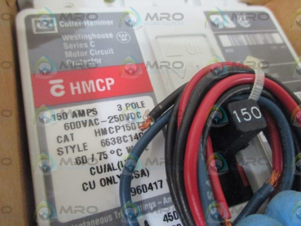 CUTLER HAMMER HMCP150T4CA02 CIRCUIT BREAKER  NSMP