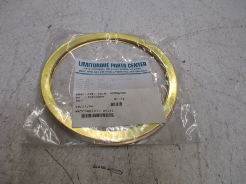 LOT OF 7 LIMITORQUE 60-660-0027-1 GASKET NSNP