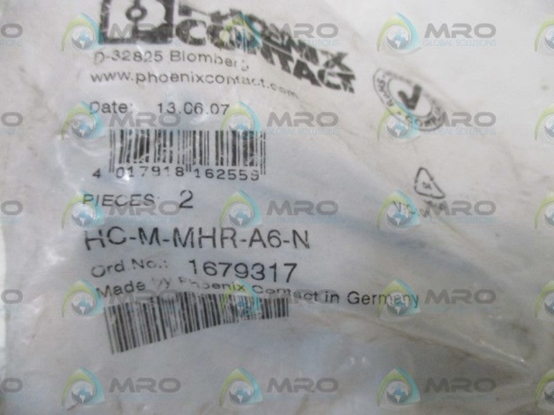 PHOENIX CONTACT HC-M-MHR-A6-N FRAME HINGED RETAINING  NSMP