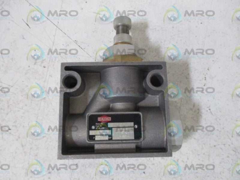 HERION 40 403 01 THREADED THROTTLING VALVE  NSNP