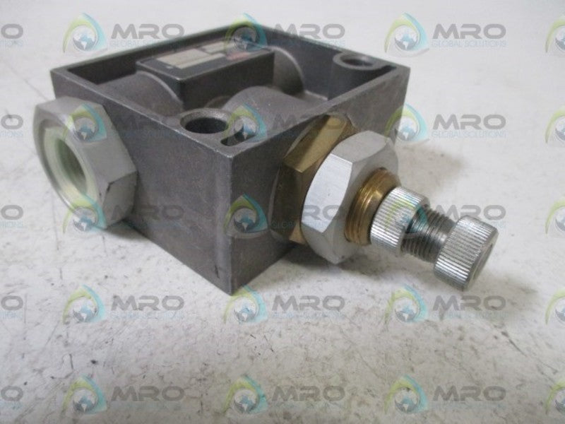 HERION 40 403 01 THREADED THROTTLING VALVE  NSNP