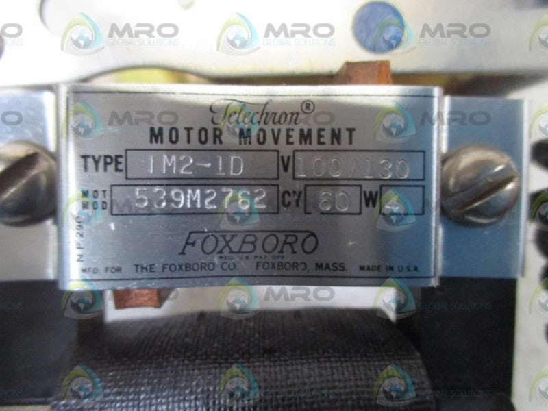 FOXBORO 13020 TYPE IM2-1D MOTOR MOVEMENT  NSMP