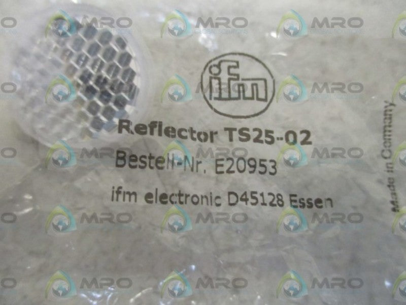 IFM EFECTOR TS25-02 REFLECTOR  NSMP