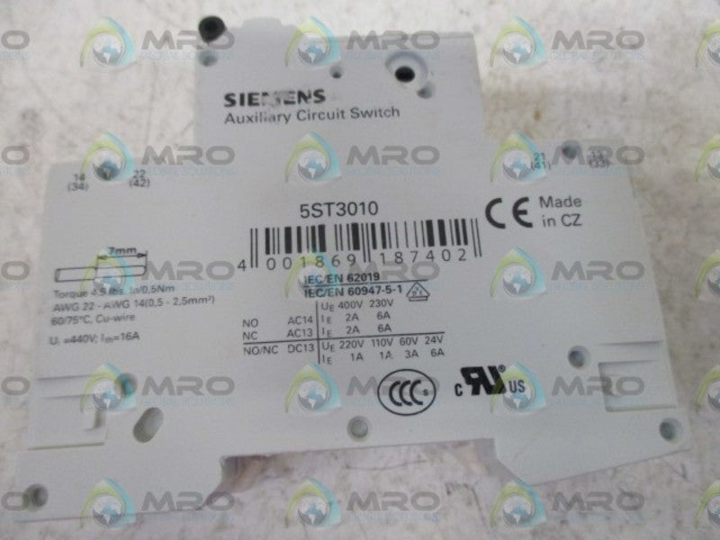 SIEMENS 5ST3010  UNMP