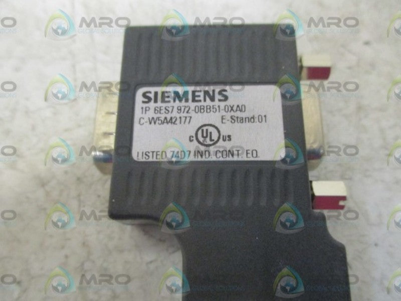 SIEMENS 6ES7 972 0BB51-0XA0 CONNECTOR  UNMP