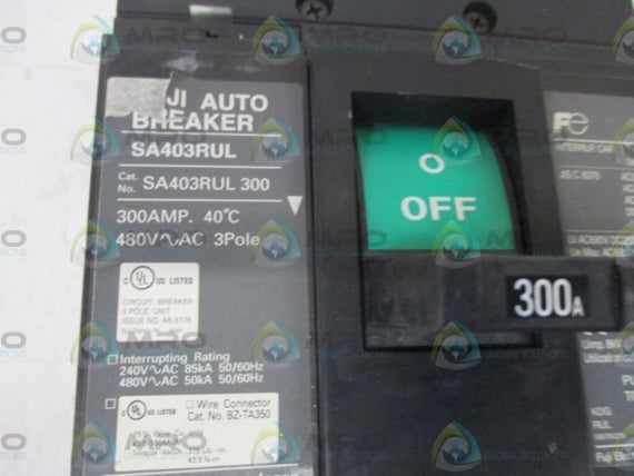 FUJI ELE. SA403RUL CIRCUIT BREAKER * USED *