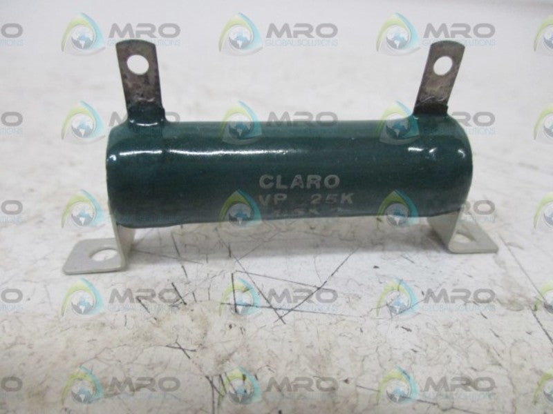 CLAROSTAT VP25K RESISTOR  NSMP