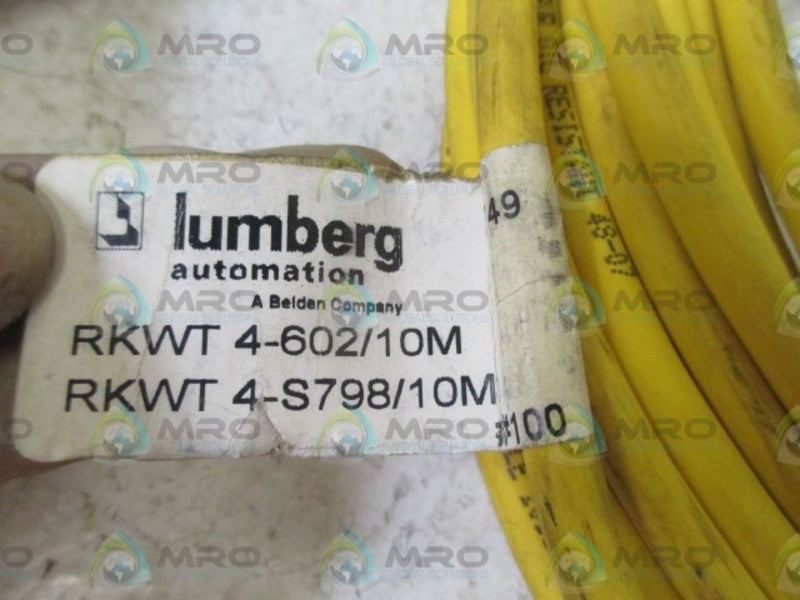 LUMBERG RKWT 4-602/10M CABLE  UNMP