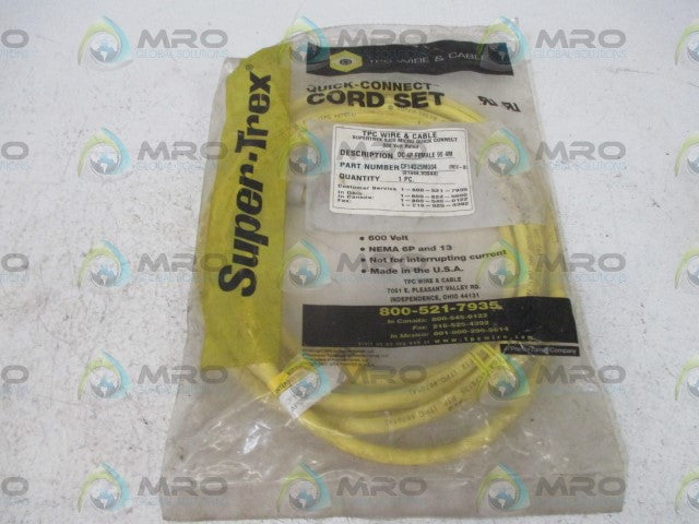 TPC WIRE & CABLE CF14D25M004 CABLE * NEW IN A FACTORY BAG *