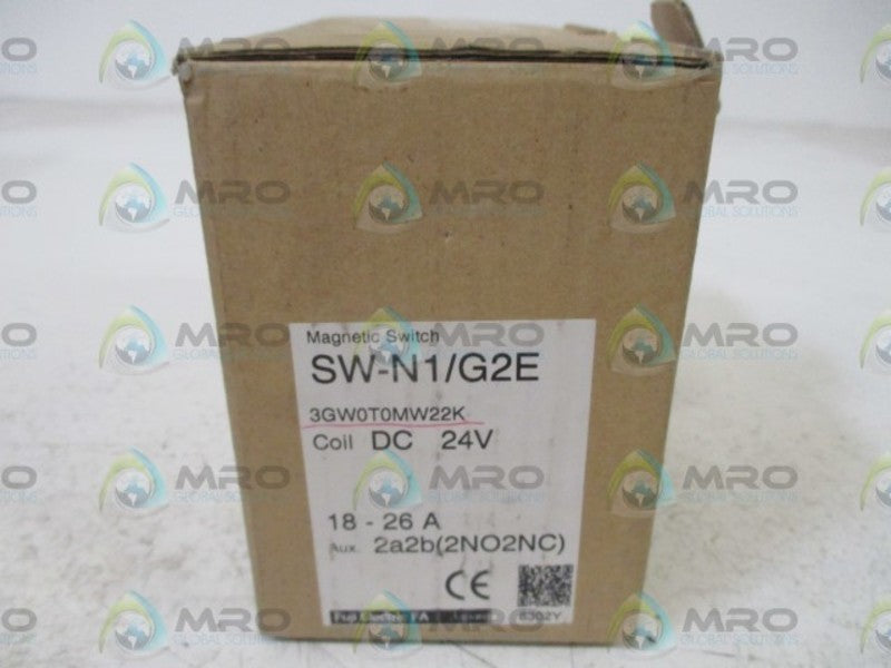 FUJI ELEC. SW-N1/G2E (3GW0T0MW22K) MAGNETIC SWITCH(AS PICTURED)  NSMP