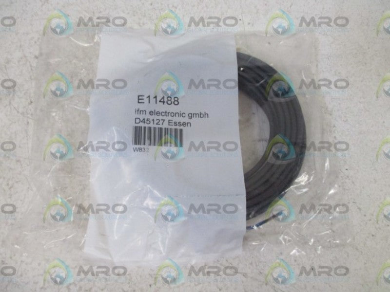 IFM EFECTOR E11488 SOCKET FOR SENSOR W/ M8 CONNECTOR  NSMP