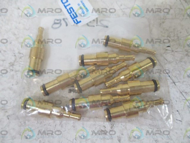 LOT OF 10 FESTO KSV-PK-3 TERMINAL PLUG *NEW IN A FACTORY BAG*