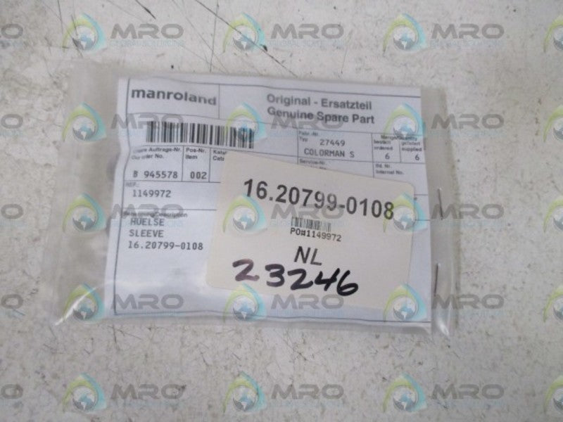 LOT OF 8 MANROLAND 247449 NSNP IN A BAG
