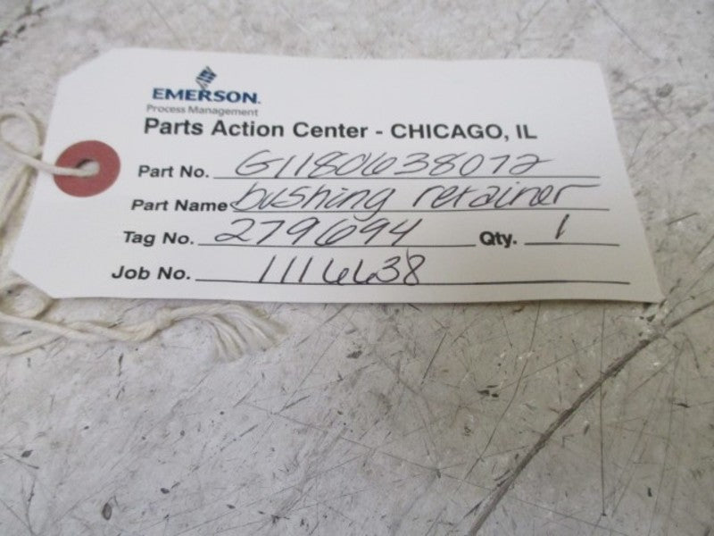 EMERSON G1180638072 BUSHING RETAINER  NSNP