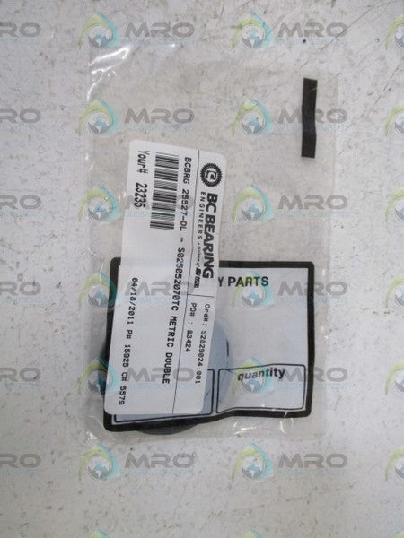 BC BEARINGS 25527-DL-S025052070TC METRIC DOUBLE  NSMP
