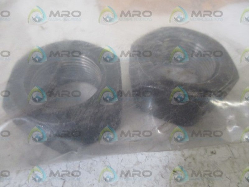 LOT OF 2 MANROLAND 6KT-MUTTER HEX HEAD NUT NSNP IN A BAG