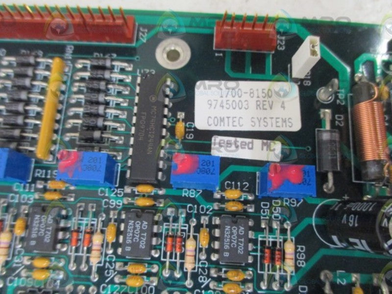 COMTEC SYSTEMS 1700-8150 PC BOARD  NSNP
