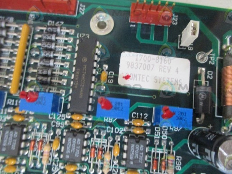 COMTEC SYSTEMS 1700-8160 PC BOARD  NSNP