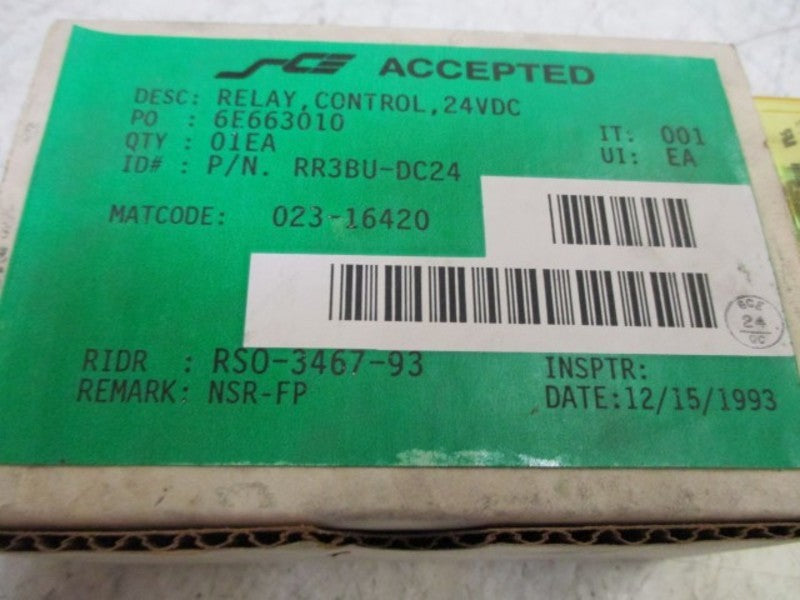 SCE ACCEPTED RR3BUDC24 REALY CONTROL  NSMP