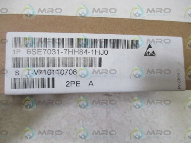 SIEMENS 6SE7031-7HH84-1HJ0 CIRCUIT BOARD * FACTORY SEALED *
