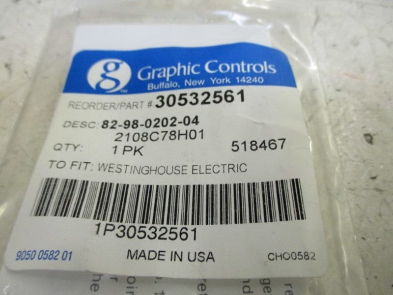 GRAPHIC CONTROLS 82-98-0202-04  NSNP