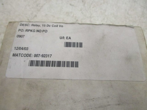 007-92317 RELAY  NSMP