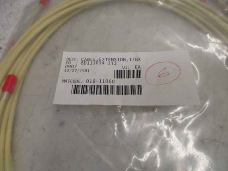 LOT OF 6 8D111014 CABLE EXTENSION NSNP