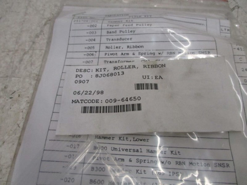 DATA PRODUCTS 8J068013 KIT ROLLER RIBBION  NSNP