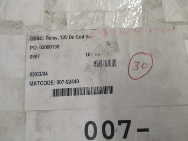 LOT OF 30 2060139 RELAY NSMP