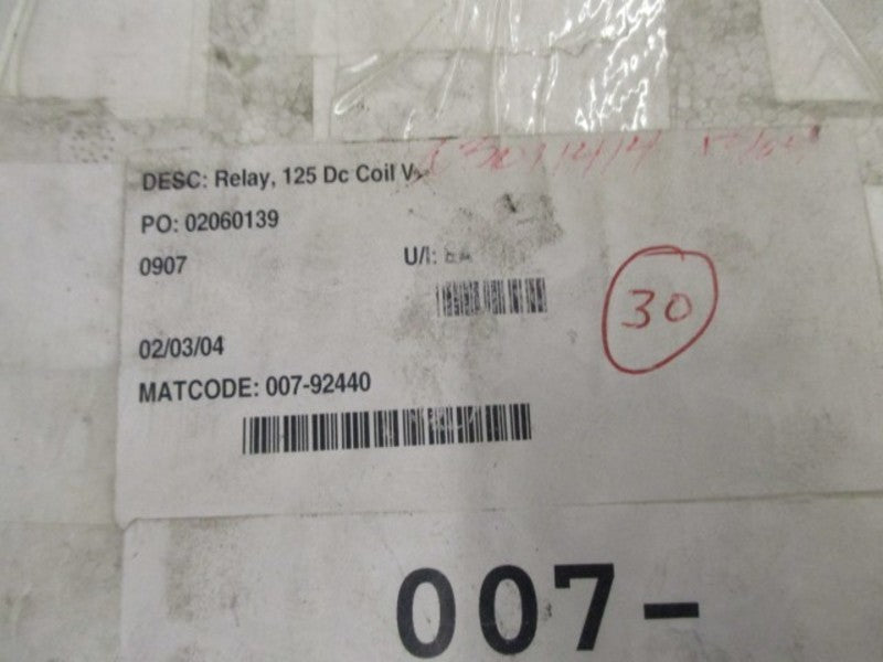 LOT OF 30 2060139 RELAY NSMP